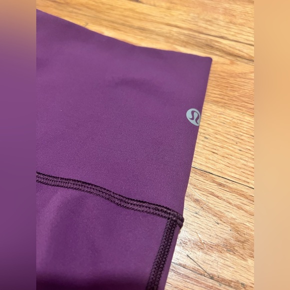LULULEMON Wunder Under Pant Tights Leggings High Rise Ombre Darkest Magenta - Picture 5 of 7